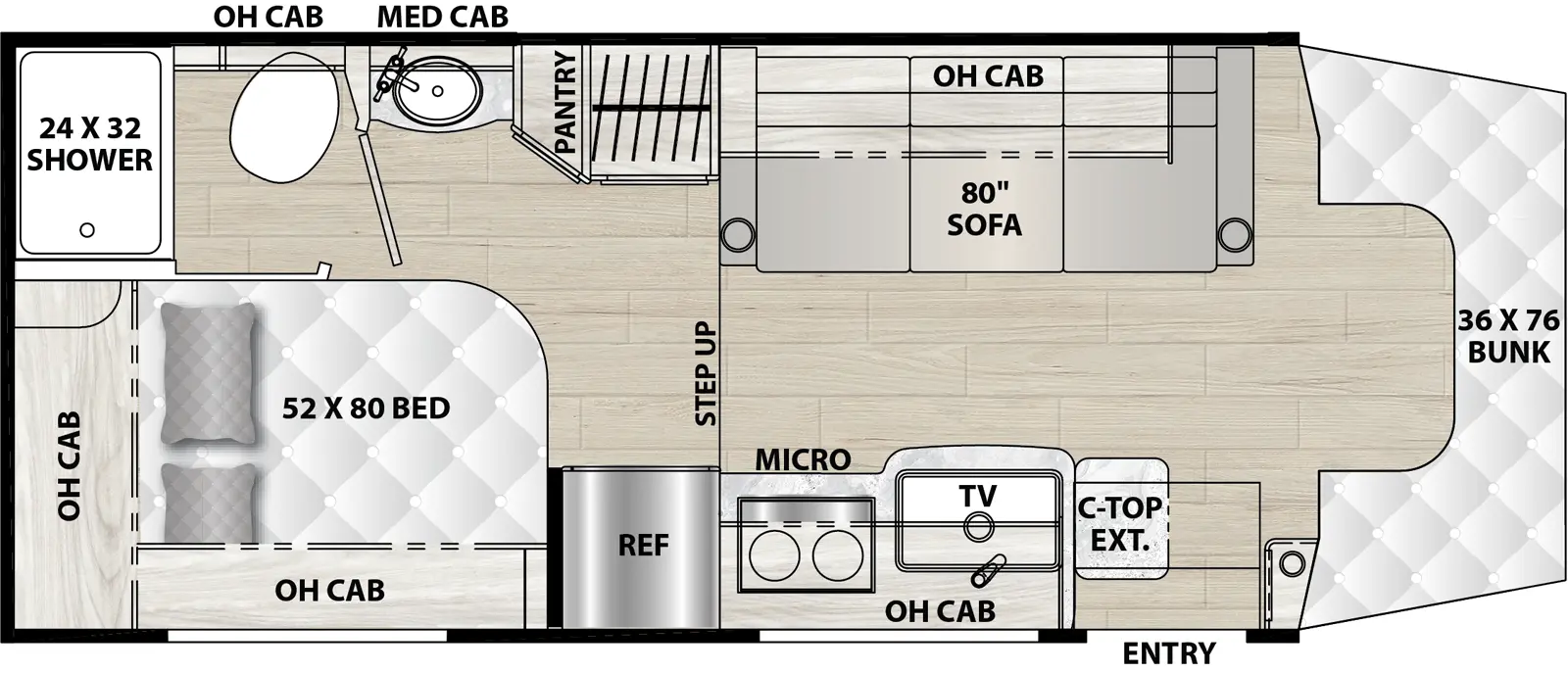 Cross Trail 24FL Floorplan